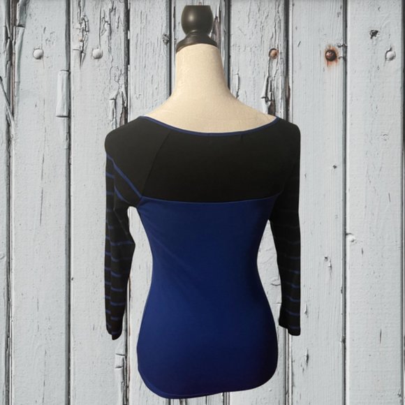 LAUREN - RALPH LAUREN  LONG SLEEVE TOP - Picture 2 of 4